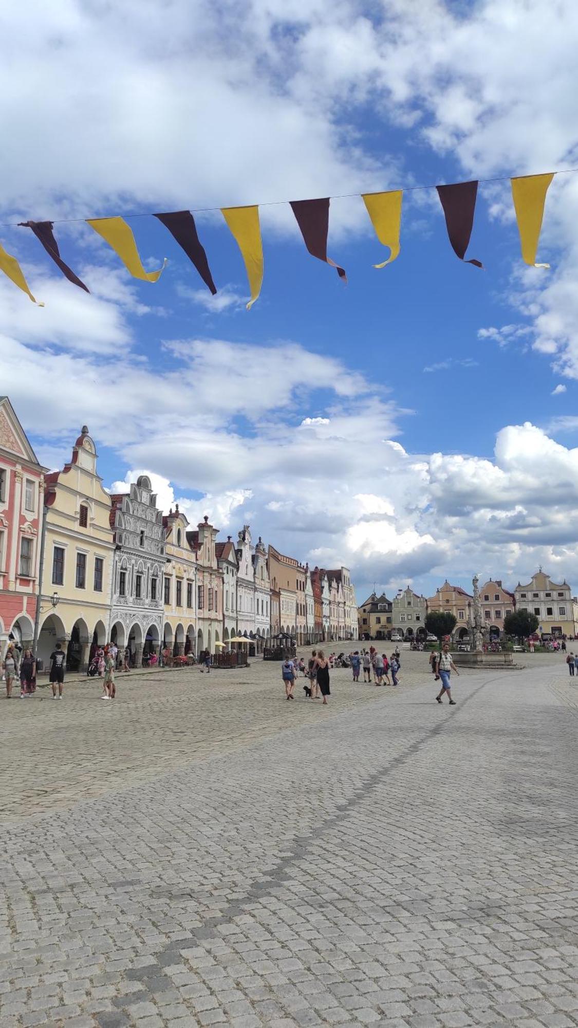 Apartment Telc Hradecka Kültér fotó